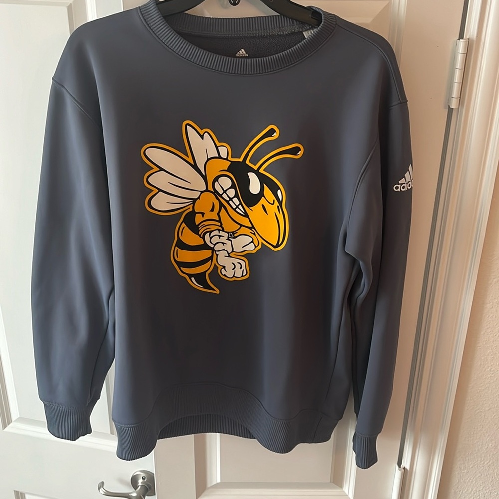 Grey Adidas Sweatshirt (bumblebee) - Picture 1 of 3